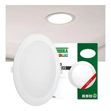 Imagem de Painel Led 24W Taschibra Embutir Redondo 29Cm 3000K 6500K Co