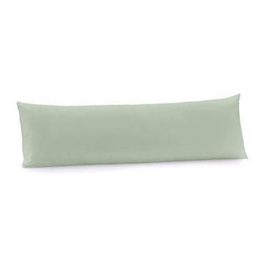 Imagem de Fronha Body Pillow 40cm x 1,30m  Altenburg Algodão Lux 200 Fios  Verde Claro