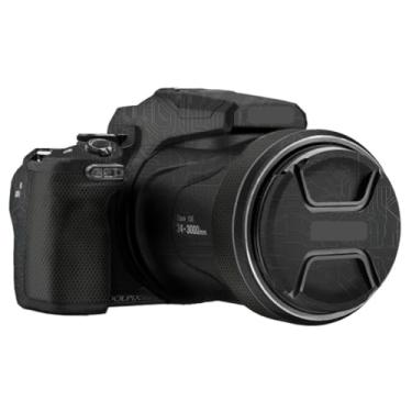 Imagem de COOLPIX P1100 Película protetora de vinil antirriscos para câmera película protetora de vinil capa de decalques para Nikon COOLPIX P1100 (preto circuito)