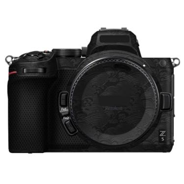 Imagem de Z 5 Película protetora para o corpo da câmera película adesiva para Nikon Z5 Vinil Wrap Film Mirrorless (Wave Black)