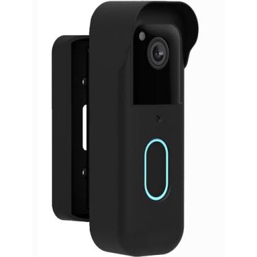 Imagem de Suporte de campainha Blink, suporte de ângulo ajustável para campainha de vídeo Blink 2ª geração (versão 2025), suporte de montagem de proteção total para câmera Blink Doorbell, alcance de