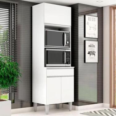 Imagem de Armário Paneleiro Duplo Torre Quente 2 Portas Andreia AJL - AJL MÓVEIS