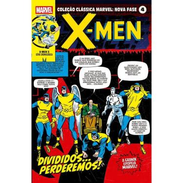 Imagem de Coleção Clássica Marvel: Nova Fase Vol. 04 - X-Men 5 - Divididos... Perderemos!