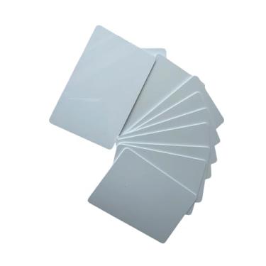 Imagem de YARONGTECH 13,56 MHz RFID 1K, cartões RFID Smart / M1, cartões ISO14443A em branco RFID PVC para controle de acesso, chaves de hotel (pacote com 10) (branco)