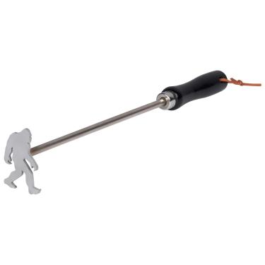 Imagem de Ferro de marca para madeira, bifes e couro | Presente de churrasco para o seu mestre de grelha | Marcas personalizadas de bife para personalizar seu projeto de churrasco, marcenaria ou couro (pé)