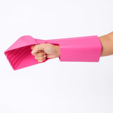 Imagem de Pá Escavadeira Manual Infantil para Areia, Plástico Resistente, Disponível em Azul, Rosa ou Vermelho, Design Anatômico, Ideal para Praia e Parquinho (ROSA)