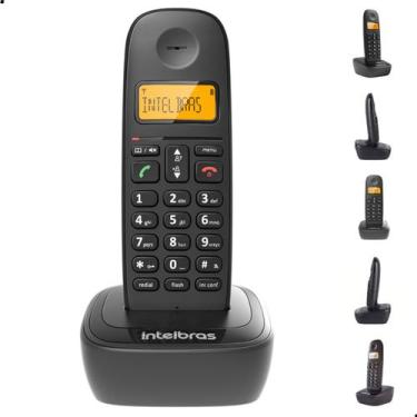 Imagem de Aparelho Telefone Fixo Sem Fio Com Bina ID Dect 6.0 de Alta Tecnologia