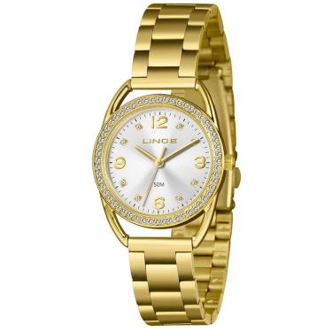 Imagem de Relógio Lince Feminino Ref: Lrgh256l33 S2kx Casual Dourado