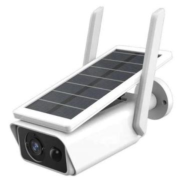Imagem de Câmera Ip Wifi Segurança Ip66 Energia Solar Full Hd Externa - Keedi