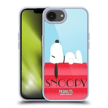 Imagem de Head Case Designs Capa de gel oficialmente licenciada Peanuts House Snoopy Deco Dreams [proteção de grau militar] compatível com Apple iPhone 16e e compatível com MagSafe