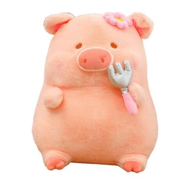 Imagem de Boneca de pelúcia Sakura Lulu Pig, desenho animado de pelúcia de 45 cm