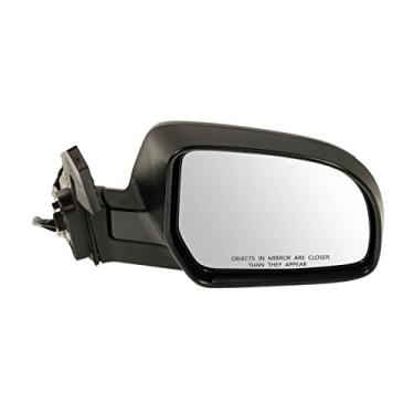 Imagem de Espelho retrovisor lateral Power & Texturizado Preto Passageiro Direito para Legacy Outback