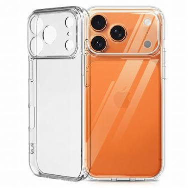 Imagem de Capa transparente para iPhone 17 Pro Max, compatível com (Mag) (seguro), proteção militar contra quedas de 2,8 m, antiamarelamento, leve macio TPU premium resistente a arranhões, proteção de câmera e