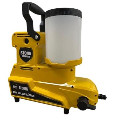 Imagem de Máquina de Pintura Airless Profissional SH205 Stone Hammer 220V – 1200W, Vazão 1.2L/min, Tanque 2,5L, Ideal para Acrílicas, Vernizes e Esmaltes