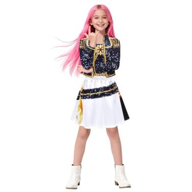 Imagem de Tactzen Conjuntos de roupas elegantes para crianças e meninas Novetly Fashion Performance Merch, Himiraay, 12-13 Anos