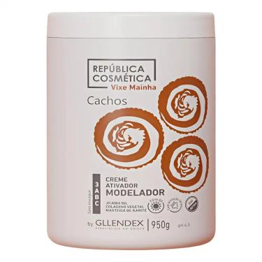 Imagem de Ativador de Cachos Vixe Mainha Creme Modelador 3ABC Gllendex 950G