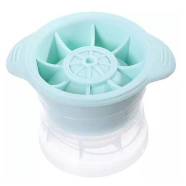 Imagem de Forma De Gelo Esfera Bola Silicone Grande Redonda Bar Whisky Molde ICE Ball Drink(2 UNIDADES)