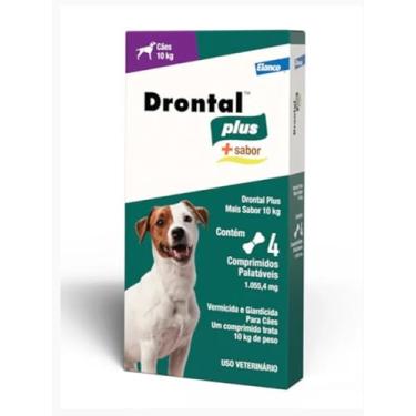Imagem de Drontal Plus Vermífugo Sabor Carne - para Cães até 10 Kg, Bayer