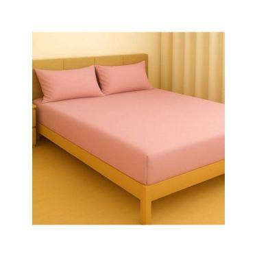 Imagem de Jogo de lençol com elástico e fronha Casal ,Queen, king ,solteiro 100%