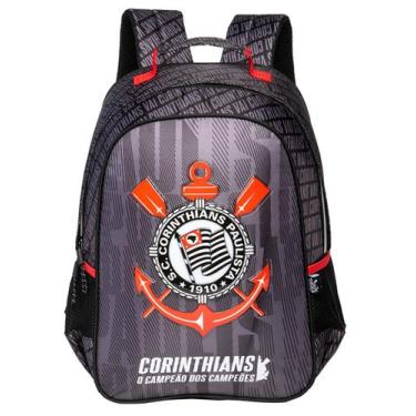 Imagem de Mochila Escolar de Costas Time Corinthians Timão Original - Xeryus