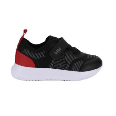Imagem de Tênis Infantil Bibi Flash Tech Preto com Vermelho 20