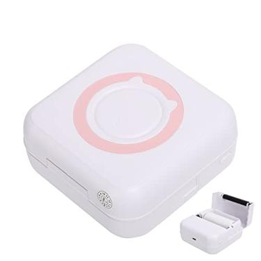 Imagem de Luocute Mini Impressora de Bolso, Impressora Portátil Sem Tinta Térmica Com Compatibilidade de Aplicativo para Notas Fotos Etiquetas Memorandos Diário Diy (PINK)