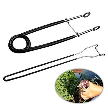 Imagem de Conjunto Combo de Abertura Boca Peixe e Remoção Anzol Construção em Aço 304 Revestimento PVC Design Mola Grip Firme Confortável