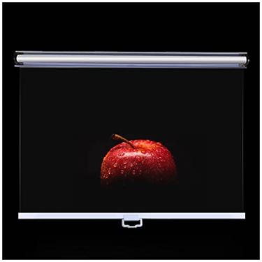 Imagem de uhyOHF Cortina de congelador de supermercado HD transparente persiana de rolo com alça, tela de enrolar/barreira/persianas para caixa de balcão, à prova de óleo à prova d'água (W75cmxH150 cm