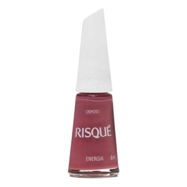 Imagem de Esmalte Risqué Rosa Cremoso Energia 8ml, 8ML, Rosa