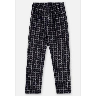 Imagem de Calça Xadrez em Malha Jacquard Infantil para Menina Up Baby-Feminino