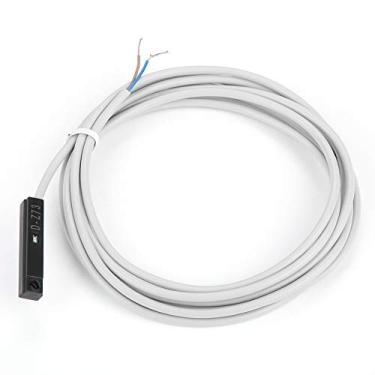 Imagem de Hyuduo Interruptor Reed de Alta Sensibilidade D-Z73 LED Vermelho Com Capacidade de 10W, Sensor Magnético de Cilindro Pneumático para CY3B/CXS/MLGP/CY1R Com Tipo Normalmente Aberto SPST, 5-240v