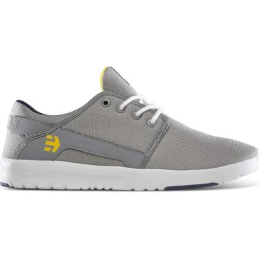Imagem de Etnies Tênis Scout, Cinza/azul marinho/amarelo, 38