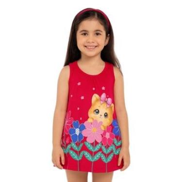 Imagem de Vestido Regata Estampado Infantil Menina Kyly-Feminino