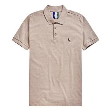 Imagem de Camisa Polo Reserva Novo Mescla Masculino Khaki-Masculino