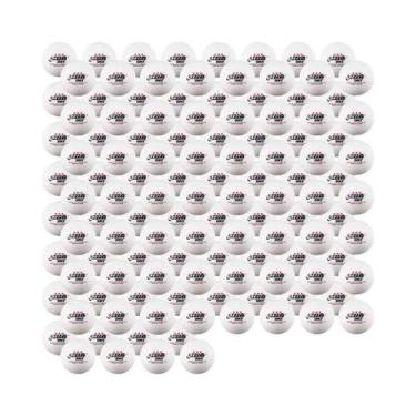 Imagem de Borracha De Tênis De Mesa ABS Branca Durável D40 Bolas De Ping Pong Pr