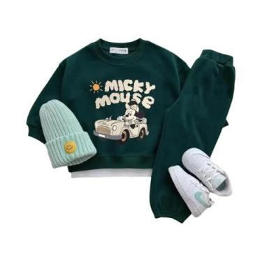 Imagem de Conjunto De 2 Peças Para Meninos E Meninas Com Moletom E Calças, Hoodi