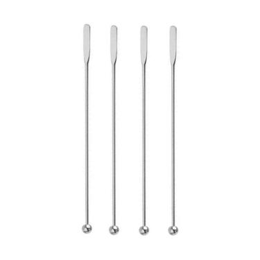 Imagem de Kit Mexedor de Drink Inox com 4 Peças - A\CASA