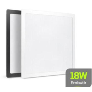 Imagem de Lumanti Painel Led Emb Quad Backstage 18w 6500k