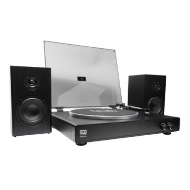 Imagem de Toca Discos Bluetooth com Caixa de Som AZ Audio AZ-LP60XBT Vinil Preto