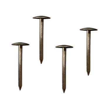 Imagem de Aomitop Compatível com estacas de marcadores de pesquisa (pacote com 4) - Estacas de pesquisa de baixo perfil (laranja Hi-Vis) para marcação de limites imobiliários, instalação de cerca e outros