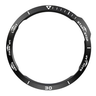 Imagem de EKSIL Capa de moldura estilo anel de bisel de metal para Garmin Fenix 5X Plus 3 3HR Smart Watch capa de aço inoxidável anel de proteção anti-riscos (Cor: A, Tamanho: 26 mm para Fenix 3)