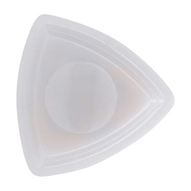 Imagem de Generic Palheta Triangular Brilhante para Guitarra, Baixo Consumo de Energia, Fácil de Encontrar No Palco para Performance Noturna, Plástico de Qualidade Alimentar (Luz Branca)