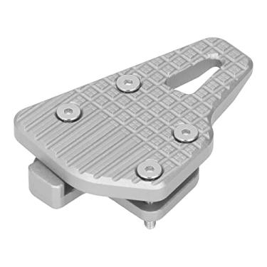 Imagem de KIMISS Pedal de Alavanca de Freio Traseiro para Motocicleta, Almofada de Extensão de Liga de Alumínio Cnc para F900r 2019-2021 (Prata)