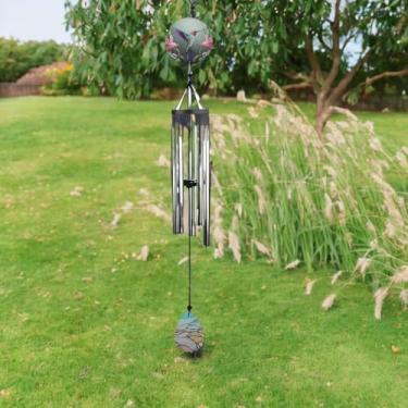 Imagem de ICE ARMOR Estátua de vidro de beija-flor de 94 cm de comprimento, escultura, ornamento, decoração de casa/quarto, ideias para inauguração de casa, feriados e aniversários, ótimo item colecionável