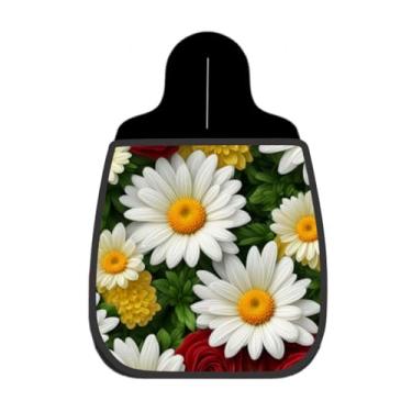 Imagem de Lixeira De Carro Organizador Lixinhocar Margaridas e Rosas