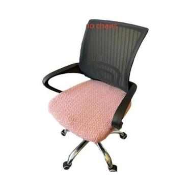 Imagem de Capa Elástica Lavável Para Cadeira De Escritório, Protetor Para Cadeir