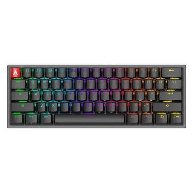Imagem de Teclado Mecânico Gamer AOC AGK600, RGB, Cherry MX Switch Red, Layout 60%, US, - AGK600BR/FG-Unissex