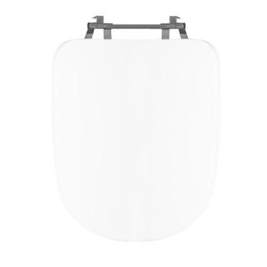 Imagem de Assento Sanitário Poliéster Para Louça Duomo Plus (Deca) Aço (Reb. Ocu