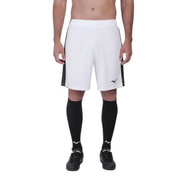 Imagem de Calção Mizuno Futebol II Masculino - Branco G, Branco, G