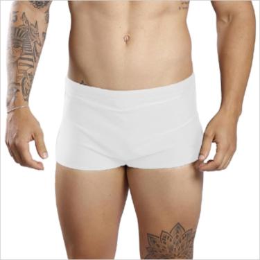 Imagem de Sunga Boxer Lisa Larga Masculina Adulto Moda Praia-Masculino